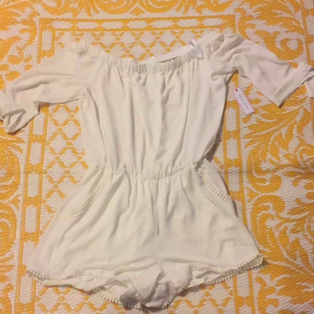 off white romper